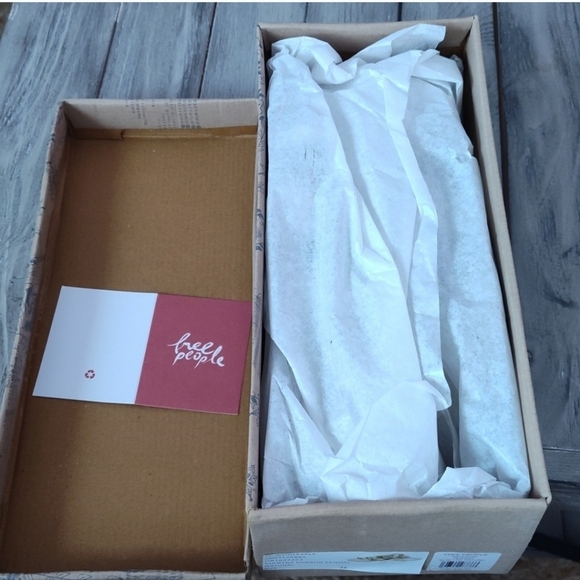 New Free People Leather Mantra Mirror Sandals in Natural Size EU 41 - Picture 7 of 8